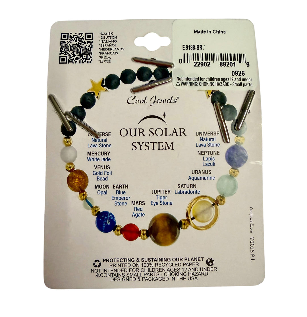 Solar System Gemstone Bracelet