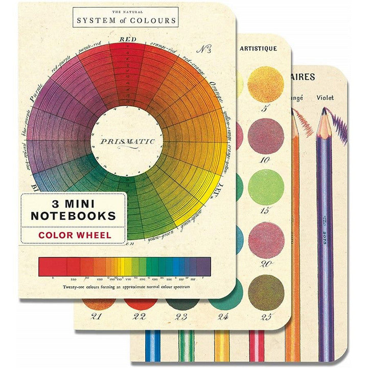 The Natural System of Colours 3 Mini Notebooks