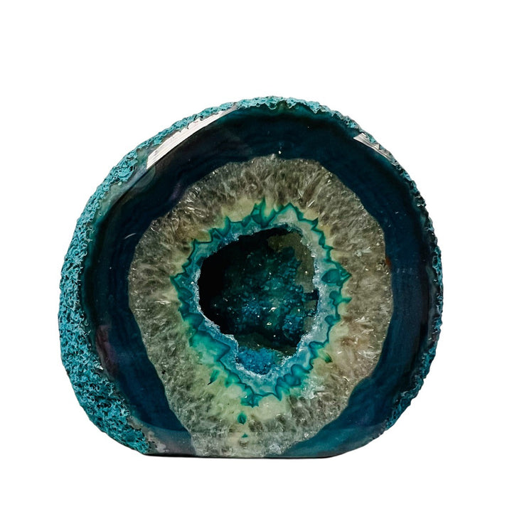 Assorted Dyed Agate Geodes