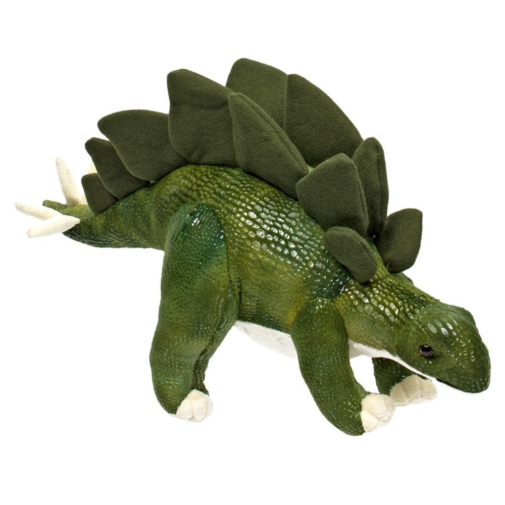 Eco-Friendly 17 Inch Textured Plush Stegosaurus