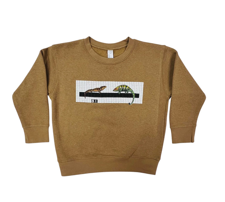 Toddler MTA Subway Station Art Lizards Sweatshirt