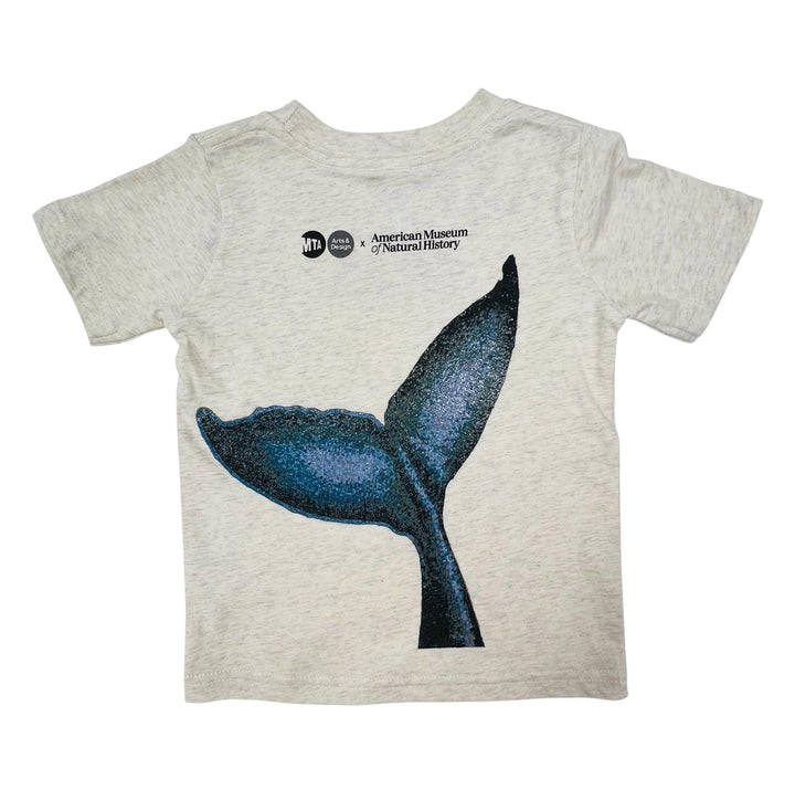 Toddler MTA Subway Art Whale Tail T-Shirt