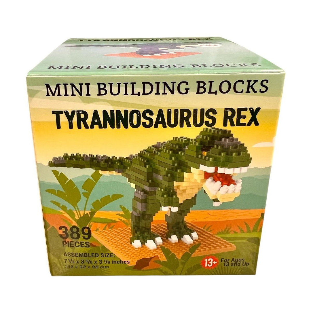 T Rex Building Post T-Rex Mini Building Blocks | AMNH Shop