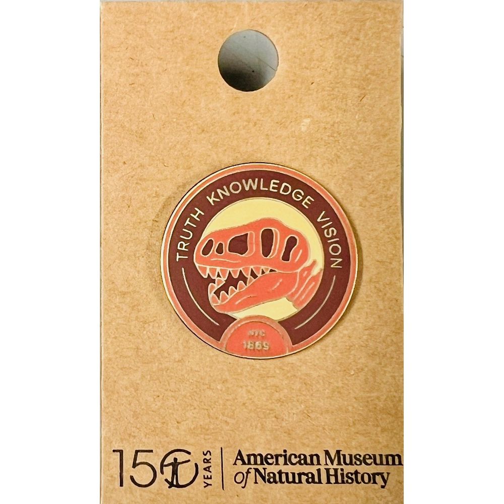 AMNH Truth Knowledge Vision Lapel Pin