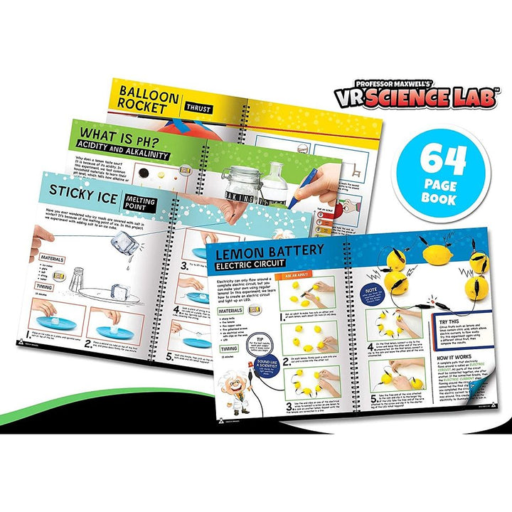 Virtual Reality Science Lab Kit Booklet
