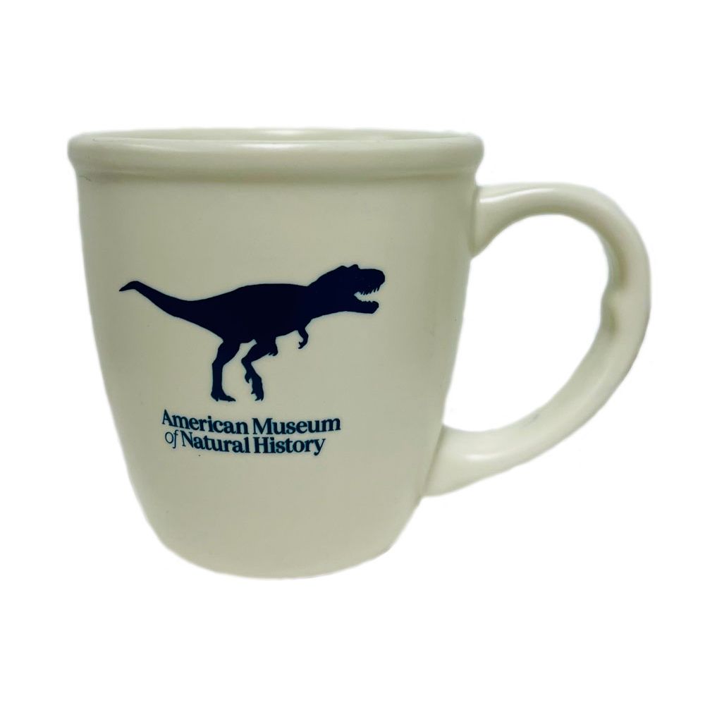 Large White AMNH Tyrant Lizard Mug