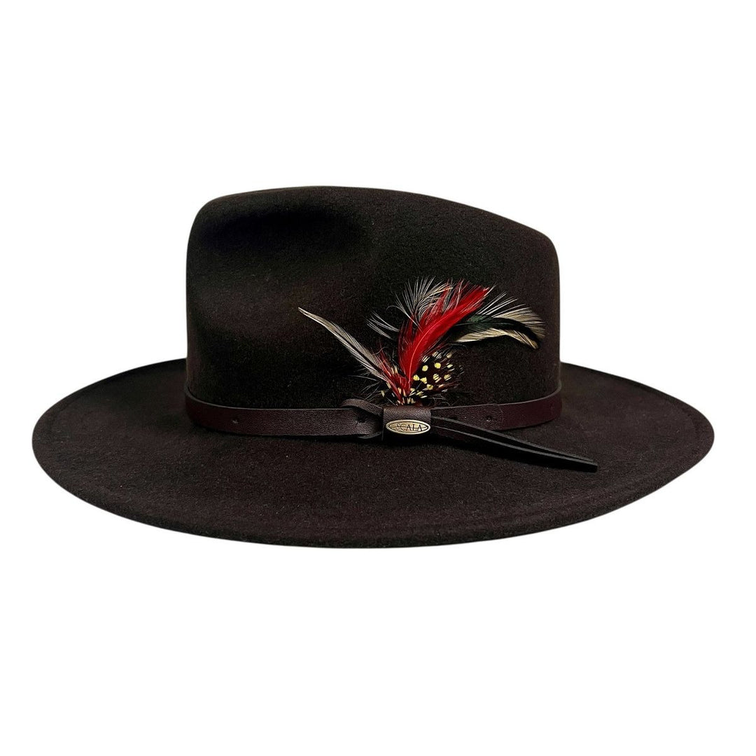 Handcrafted Wool Felt Outback Hat