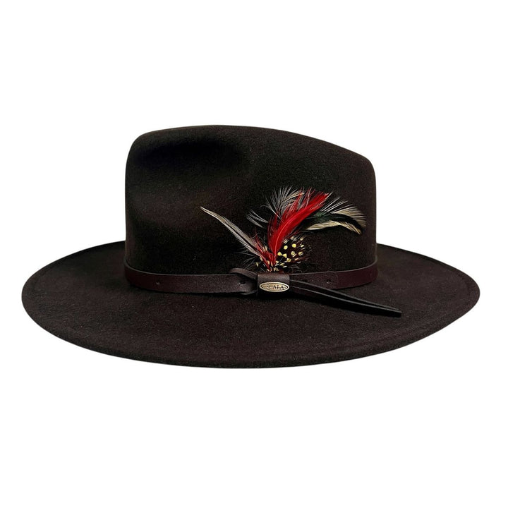 Handcrafted Wool Felt Outback Hat