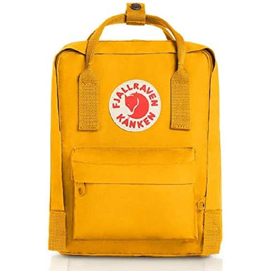 kanken mini classic backpack yellow Yellow Kanken Mini Backpack