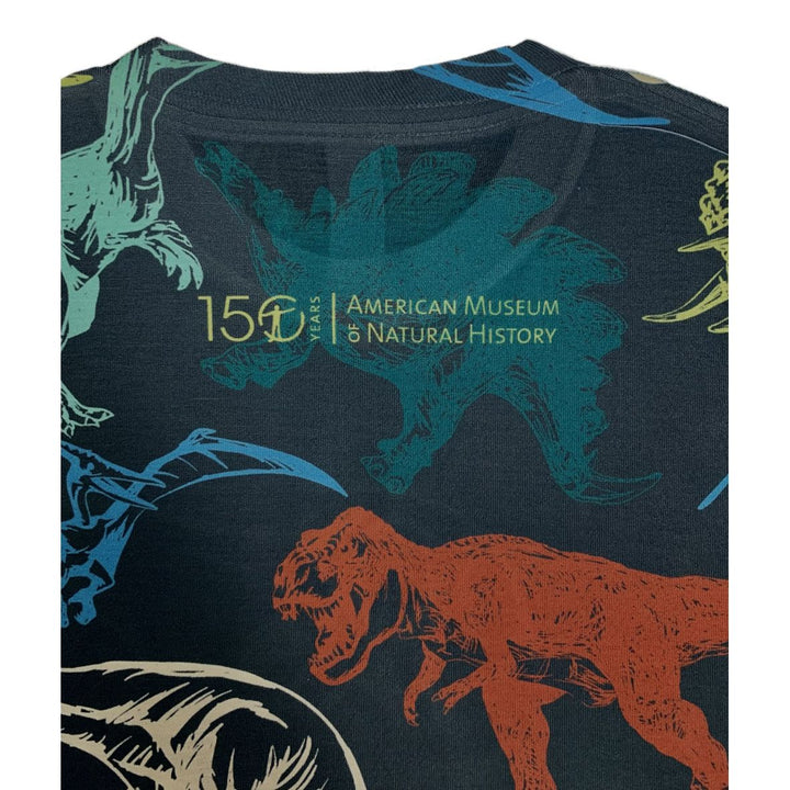 Youth Dino Sketch Patterns T-Shirt