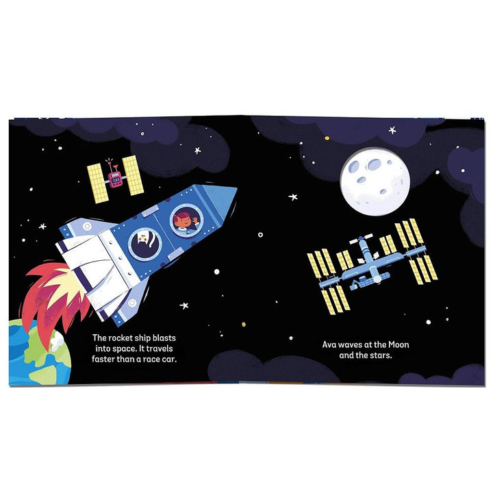 Zoom Space Adventure Board Book