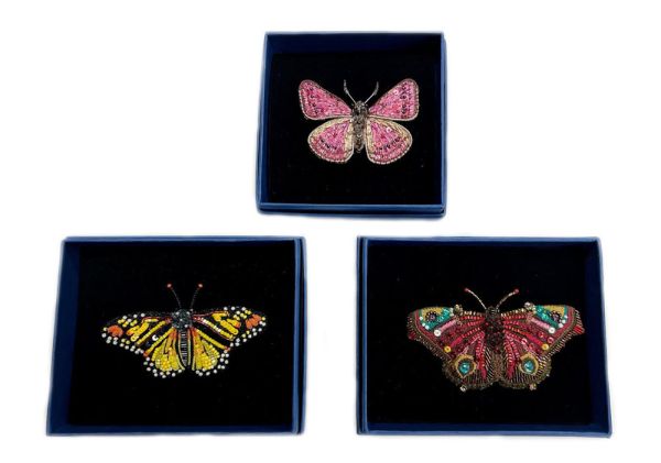 Assorted Handcrafted Butterfly Pins