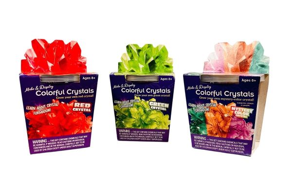 Asst. Colorful Crystals Grow Kit | AMNH Store