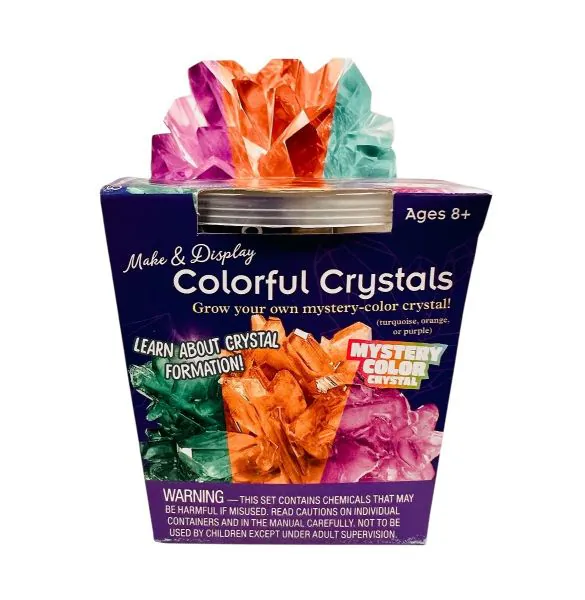 Asst. Colorful Crystals Grow Kit | AMNH Store