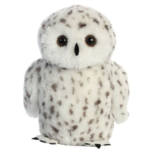 12 Inch Eco-Friendly Plush Snowy Owl | AMNH Store