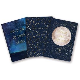 Zenith Set of 3 Cosmic Design Notebooks