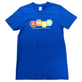 Adult AMNH Color Hexagons T-Shirt
