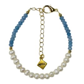 Assorted Cultured Pearl and Gemstone Bracelet
