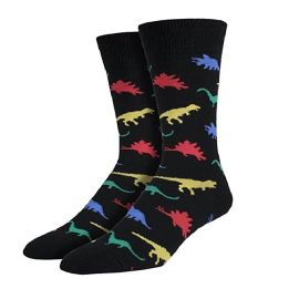 Men's Dinosaur Crew Socks
