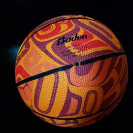 Native American Designed Eagle Sunrise Basketball