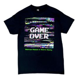 Adult AMNH Black Game Over T-Shirt