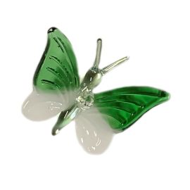 Blown Glass Butterfly Ornament