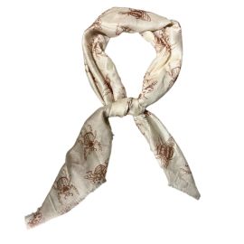 36 Inch Square Insects Scarf