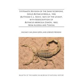 B450 (2021) Systematic Revision of the Sand Scorpions, Genus Buthacus Birula