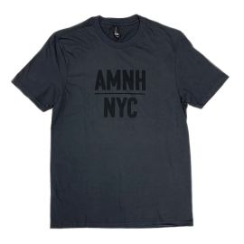 Adult Charcoal Gray AMNH NYC T-Shirt