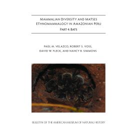 B451 (2021) Mammalian diversity and Matses Ethnomammalogy in Amazonian Peru