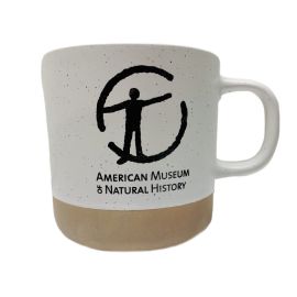 Speckled Stoneware Museum Logo Mug