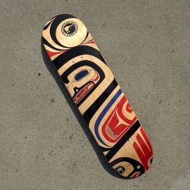 Native American Box Design Skateboard - Traditional