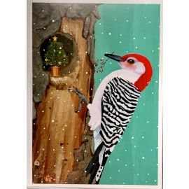 Bird and Tree Holiday Cards Boxed Set