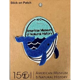 American Museum of Natural History Blue Whale Stick-On Patch