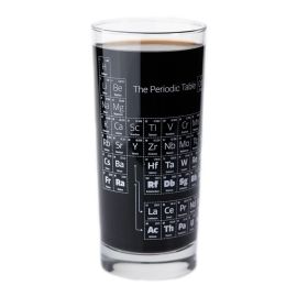 Periodic Table Clear Glass Tumbler