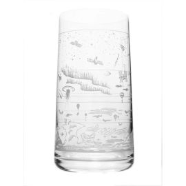 Above The Earth Drinking Glass