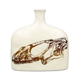 Ceramic Dinosaur Fossil Vase