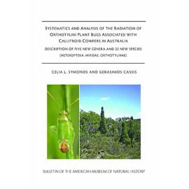 B422 (2018) Systematics and Analysis of the Radiation of Orthotylini Plant Bugs
