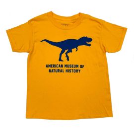 Youth Bright Gold T.Rex Silhouette T-Shirt