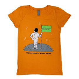 Youth Orange Astronaut We Did It! T-Shirt