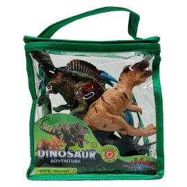 Dinosaur Adventure Bag of Six Dinosaurs