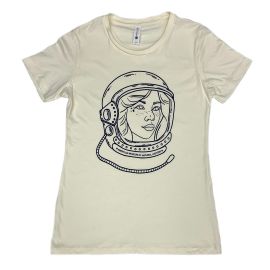 Ladies Female Astronaut T-Shirt