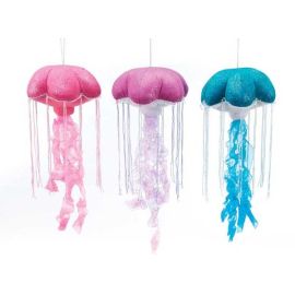 Glitter Plush Jellyfish