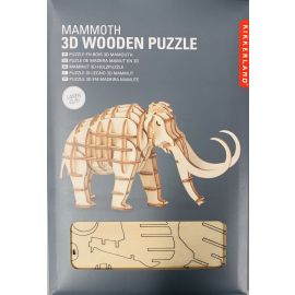 Mammoth 3-D Wooden Puzzle