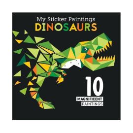 My Sticker Paintings Dinosaurs