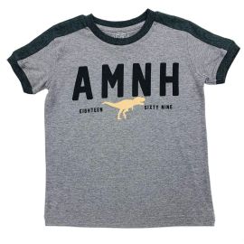 Youth AMNH Gray Athletic T-Shirt