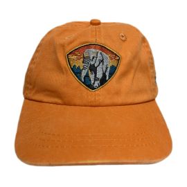 Orange Cotton Elephant Cap