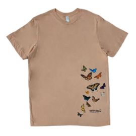 Youth Peach AMNH Butterflies T-Shirt