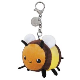 Squishable Fuzzy Bumblebee Keychain