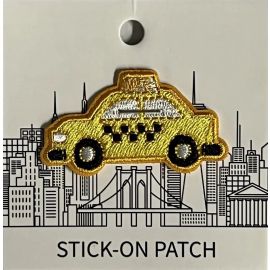 NYC Taxi Embroidered Stick-On Patch